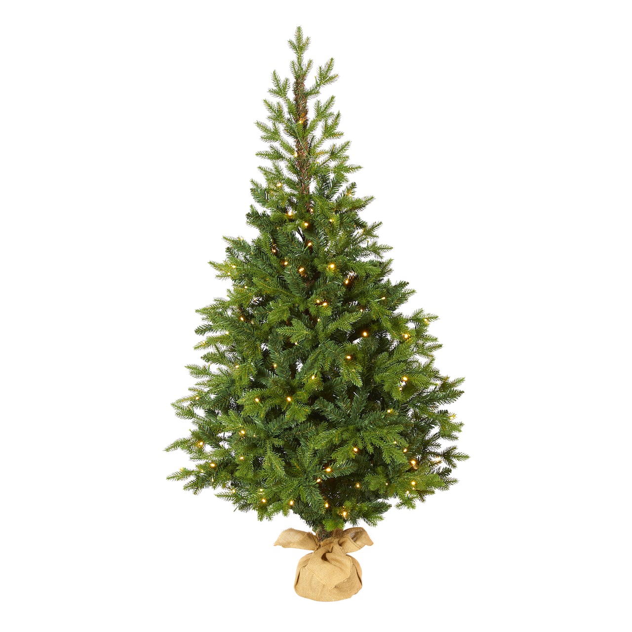 5ft. Pre-Lit Fraser Fir Artificial Christmas Tree, Clear LED Lights